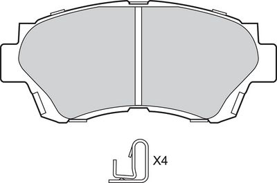 SET PLACUTE FRANA FRANA DISC VALEO 302813 1