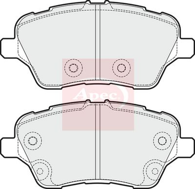 APEC Brake Pad Set, disc brake PAD1905