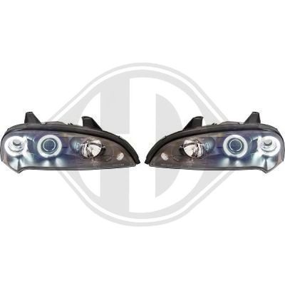 Комплект главных фар DIEDERICHS 1820381 для OPEL TIGRA