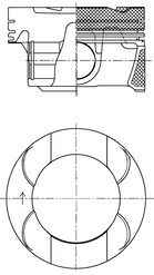 PISTON KOLBENSCHMIDT 41990600 2