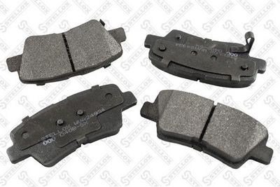 комплект спирачно феродо, дискови спирачки STELLOX 000 040B-SX