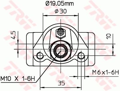 Wheel Brake Cylinder BWD110