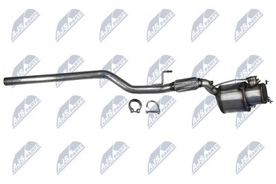 Filter sadzových častíc, výfukový systém NTY DPF-WW-007