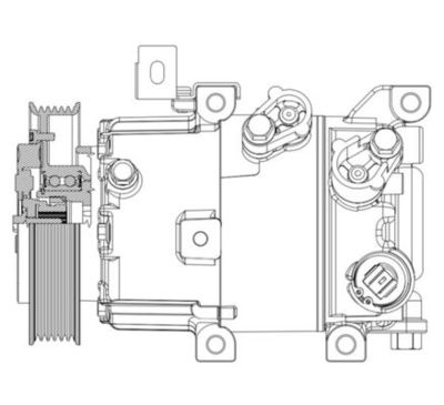 COMPRESOR CLIMATIZARE MAHLE ACP630000P 1