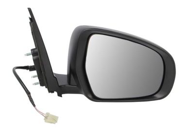 Zijspiegel Rechts (elektrisch, in reliëf, under-coated) past: SUZUKI VITARA LY 03.15-