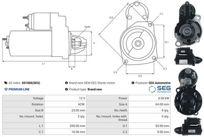 STARTER AS-PL S01006SEG 4