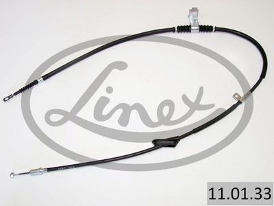 Тросик, cтояночный тормоз LINEX 11.01.33 для DAEWOO LEGANZA