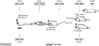 Изпускателна система BOSAL