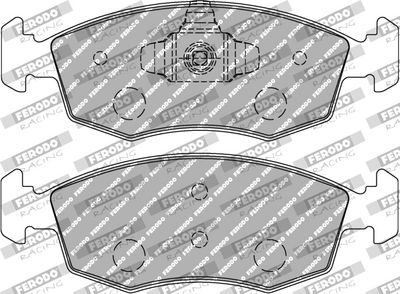 BREMSBELAGSATZ SCHEIBENBREMSE FERODO RACING FCP4353H 1