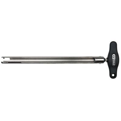 KS Tools Stahovák konektorů zapalovacích svíček s T-rukojetí, dlouhý, 350 mm 500.7535