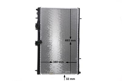 RADIATOR RACIRE MOTOR MAHLE CR1793000S 11