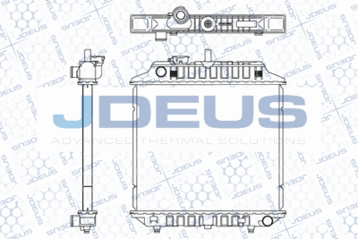 Радиатор, охлаждение двигателя JDEUS M-0170511 для MERCEDES-BENZ MB