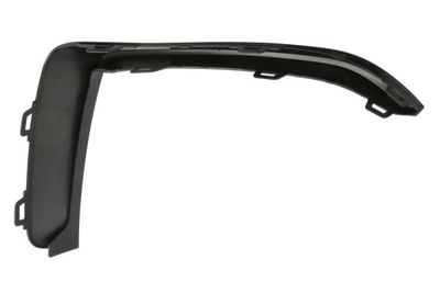 Grillestrip vooraan Voor Links (zwart, BASIS) past: BMW 1 F40 07.19-