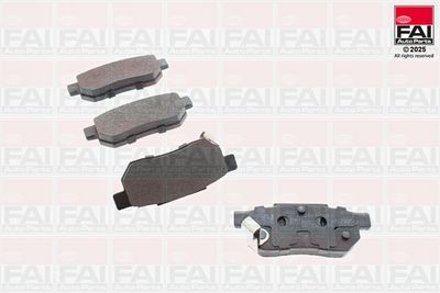 Zestaw klocków hamulcowych, hamulce tarczowe FAI AUTOPARTS BP581