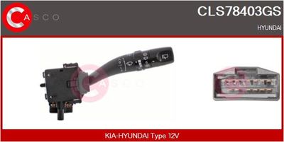 COMUTATOR COLOANA DIRECTIE CASCO CLS78403GS