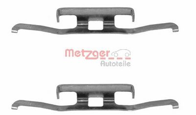 комплект принадлежности, дискови накладки METZGER AUTOTEILE 109-1098