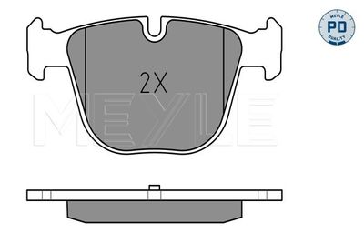 SET PLACUTE FRANA FRANA DISC MEYLE 0252373017PD 2