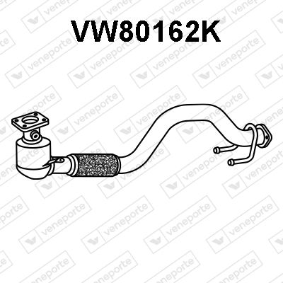 Катализатор VENEPORTE VW80162K для VW CADDY