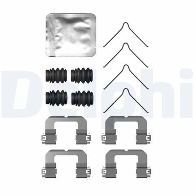 ZUBEHöRSATZ SCHEIBENBREMSBELAG DELPHI LX0757