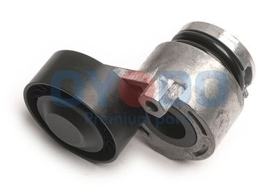 Įtempiklio svirtis, V formos rumbuotas diržas