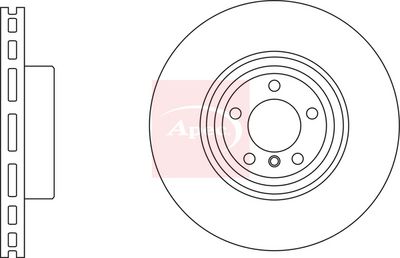 APEC Brake Disc DSK3249