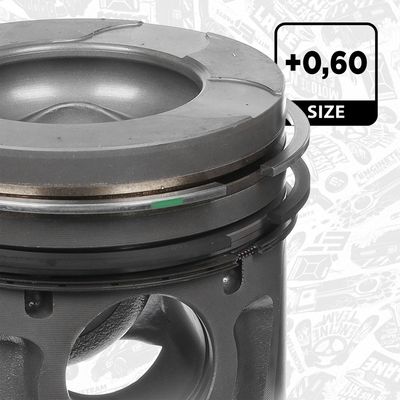 PISTON ET ENGINETEAM PM010560 2