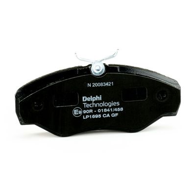 BREMSBELAGSATZ SCHEIBENBREMSE DELPHI LP1695 38