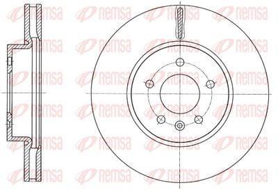 Tarcza hamulcowa KAWE 61768 10