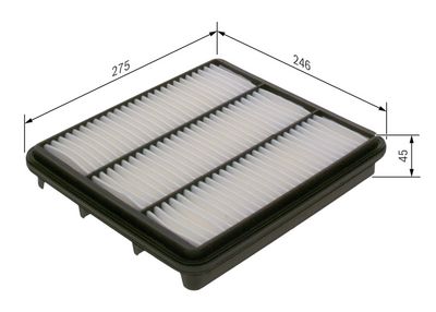 въздушен филтър BOSCH F 026 400 546