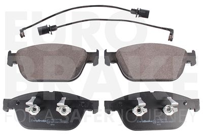 Sada brzdových destiček, kotoučová brzda EUROBRAKE 55022247104