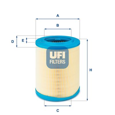 Воздушный фильтр UFI 27.606.00 для ALFA ROMEO BRERA