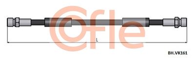 Тормозной шланг COFLE 92.BH.VK161 для VW KAEFER