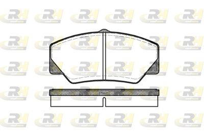 Bremsbelagsatz, Scheibenbremse