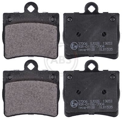 Brake Pad Set, disc brake 37006