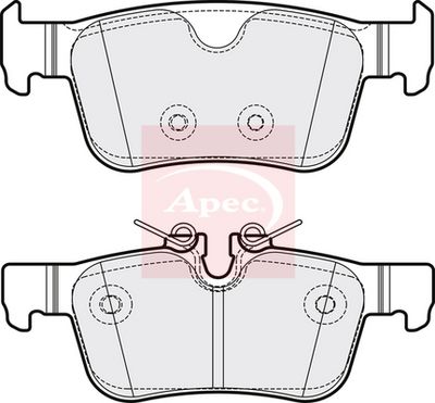 APEC Brake Pad Set, disc brake PAD2148