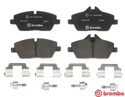 SET PLACUTE FRANA FRANA DISC BREMBO P06091 1