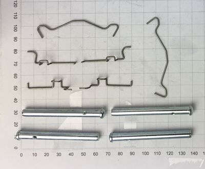 Accessory Kit, disc brake pad JURATEK U1874343