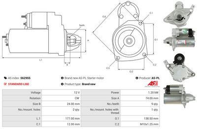 STARTER AS-PL S6295S 4