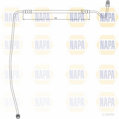 Brake Hose NAPA NBH1134