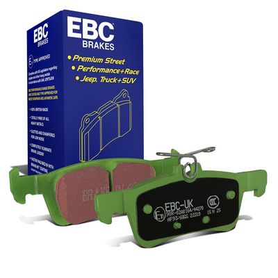 комплект спирачно феродо, дискови спирачки EBC Brakes DP22319