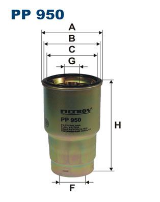 Топливный фильтр FILTRON PP 950 для TOYOTA RAV 4