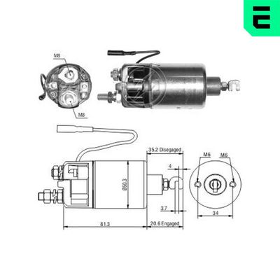 магнитен превключвател, стартер ERA ZM661
