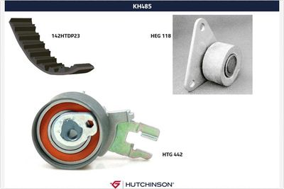 KH485 HUTCHINSON Комплект ремня ГРМ