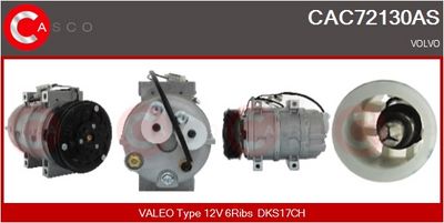 COMPRESOR CLIMATIZARE CASCO CAC72130AS