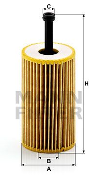 Масляный фильтр MANN-FILTER HU 612 x для PEUGEOT 106