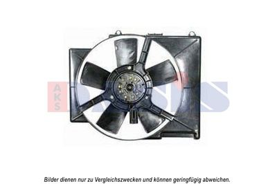 AKS DASIS 158069N Вентилятор системы охлаждения двигателя  для OPEL OMEGA (Опель Омега)