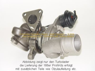 LADER AUFLADUNG SCHLÜTTER TURBOLADER 16609070 2