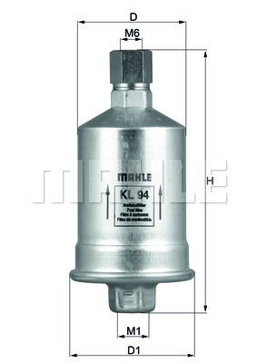 KNECHT KL 94 Топливный фильтр  для ALFA ROMEO 145 (Альфа-ромео 145)