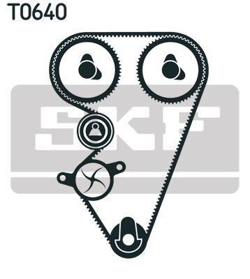 Water Pump & Timing Belt Kit VKMC 07312