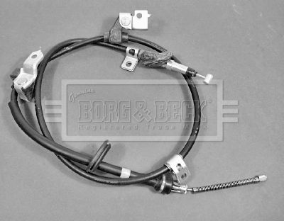 Тросик, cтояночный тормоз BORG & BECK BKB1558 для HONDA INTEGRA